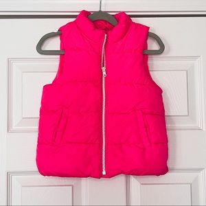 Old Navy Toddler Pink Puffy Vest